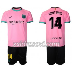 FC Barcelona Philippe Coutinho 14 Treći Dječji Komplet Dresovi za Nogomet 2020-2021 (+ kratke hlače)